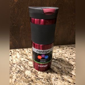 Contigo Vacuum-Insulated Stainless Steel Travel Mug with Leak-Proof Lid, 20oz,